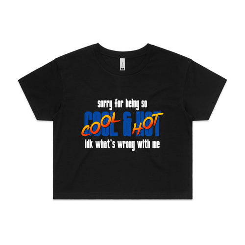 Cool & Hot Tee by Lonely Kids Club. All clothing from our T-shirts to our shorts and hoodies are ethically made, and printed packed and shipped from Sydney.