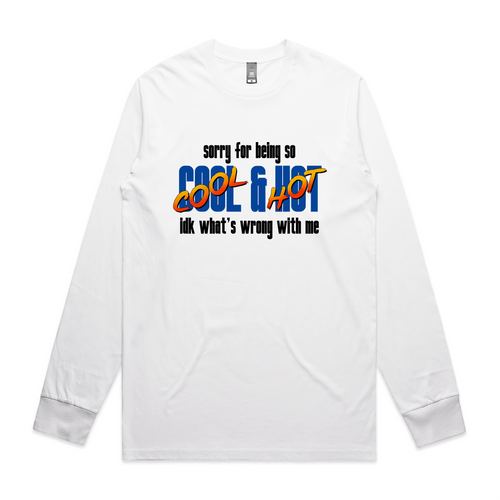 Cool & Hot Tee by Lonely Kids Club. All clothing from our T-shirts to our shorts and hoodies are ethically made, and printed packed and shipped from Sydney.
