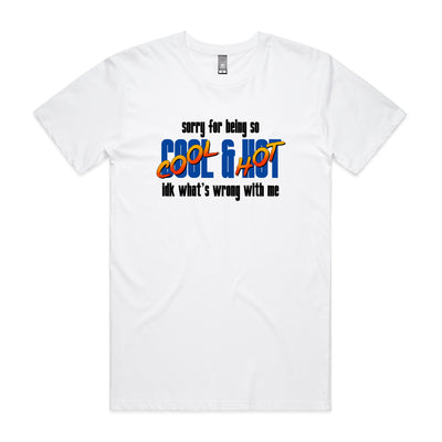 Cool & Hot Tee by Lonely Kids Club. All clothing from our T-shirts to our shorts and hoodies are ethically made, and printed packed and shipped from Sydney.