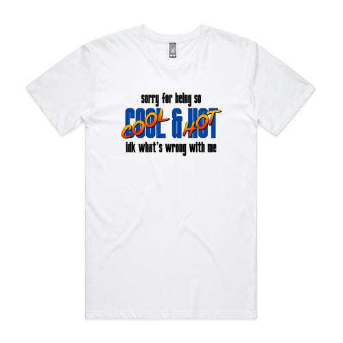 Cool & Hot Tee by Lonely Kids Club. All clothing from our T-shirts to our shorts and hoodies are ethically made, and printed packed and shipped from Sydney.