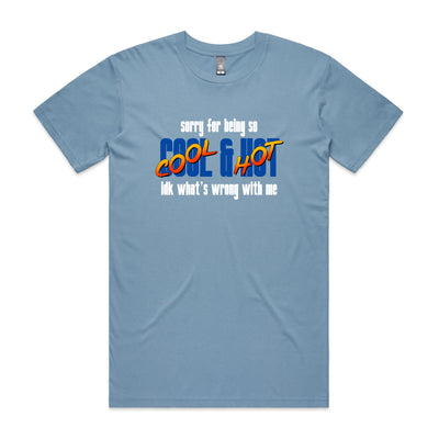Cool & Hot Tee by Lonely Kids Club. All clothing from our T-shirts to our shorts and hoodies are ethically made, and printed packed and shipped from Sydney.