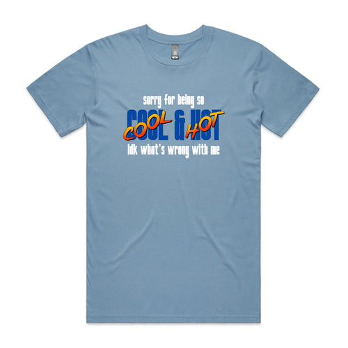Cool & Hot Tee by Lonely Kids Club. All clothing from our T-shirts to our shorts and hoodies are ethically made, and printed packed and shipped from Sydney.
