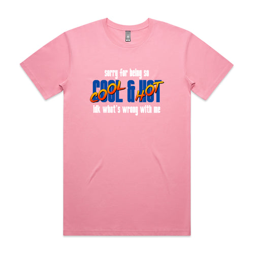 Cool & Hot Tee by Lonely Kids Club. All clothing from our T-shirts to our shorts and hoodies are ethically made, and printed packed and shipped from Sydney.