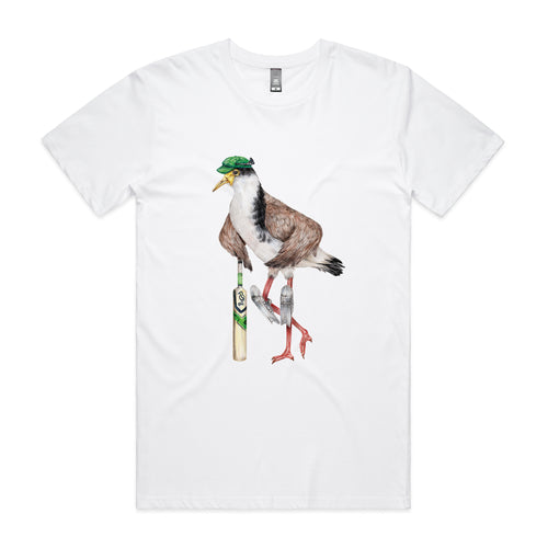 Corey The Cricketer Tee by Lonely Kids Club. All clothing from our T-shirts to our shorts and hoodies are ethically made, and printed packed and shipped from Sydney.