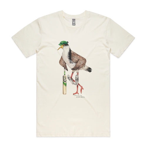 Corey The Cricketer Tee by Lonely Kids Club. All clothing from our T-shirts to our shorts and hoodies are ethically made, and printed packed and shipped from Sydney.
