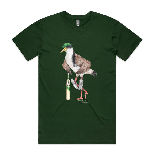 Corey The Cricketer Tee by Lonely Kids Club. All clothing from our T-shirts to our shorts and hoodies are ethically made, and printed packed and shipped from Sydney.
