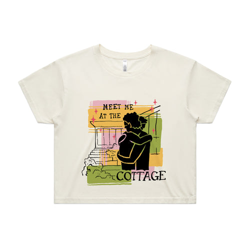 The Cottage Tee by Lonely Kids Club. All clothing from our T-shirts to our shorts and hoodies are ethically made, and printed packed and shipped from Sydney.