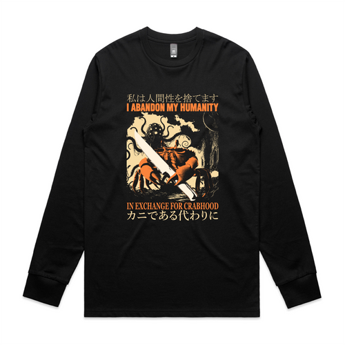 Crabhood Tee by Lonely Kids Club. All clothing from our T-shirts to our shorts and hoodies are ethically made, and printed packed and shipped from Sydney.