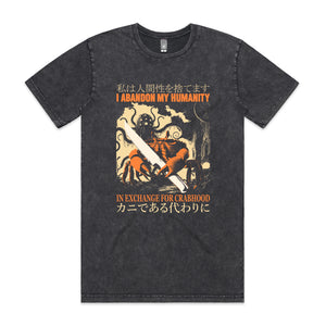 Crabhood Tee by Lonely Kids Club. All clothing from our T-shirts to our shorts and hoodies are ethically made, and printed packed and shipped from Sydney.