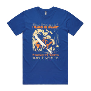Crabhood Tee by Lonely Kids Club. All clothing from our T-shirts to our shorts and hoodies are ethically made, and printed packed and shipped from Sydney.