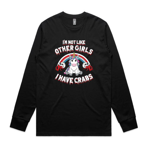 I Have Crabs Tee by Lonely Kids Club. All clothing from our T-shirts to our shorts and hoodies are ethically made, and printed packed and shipped from Sydney.