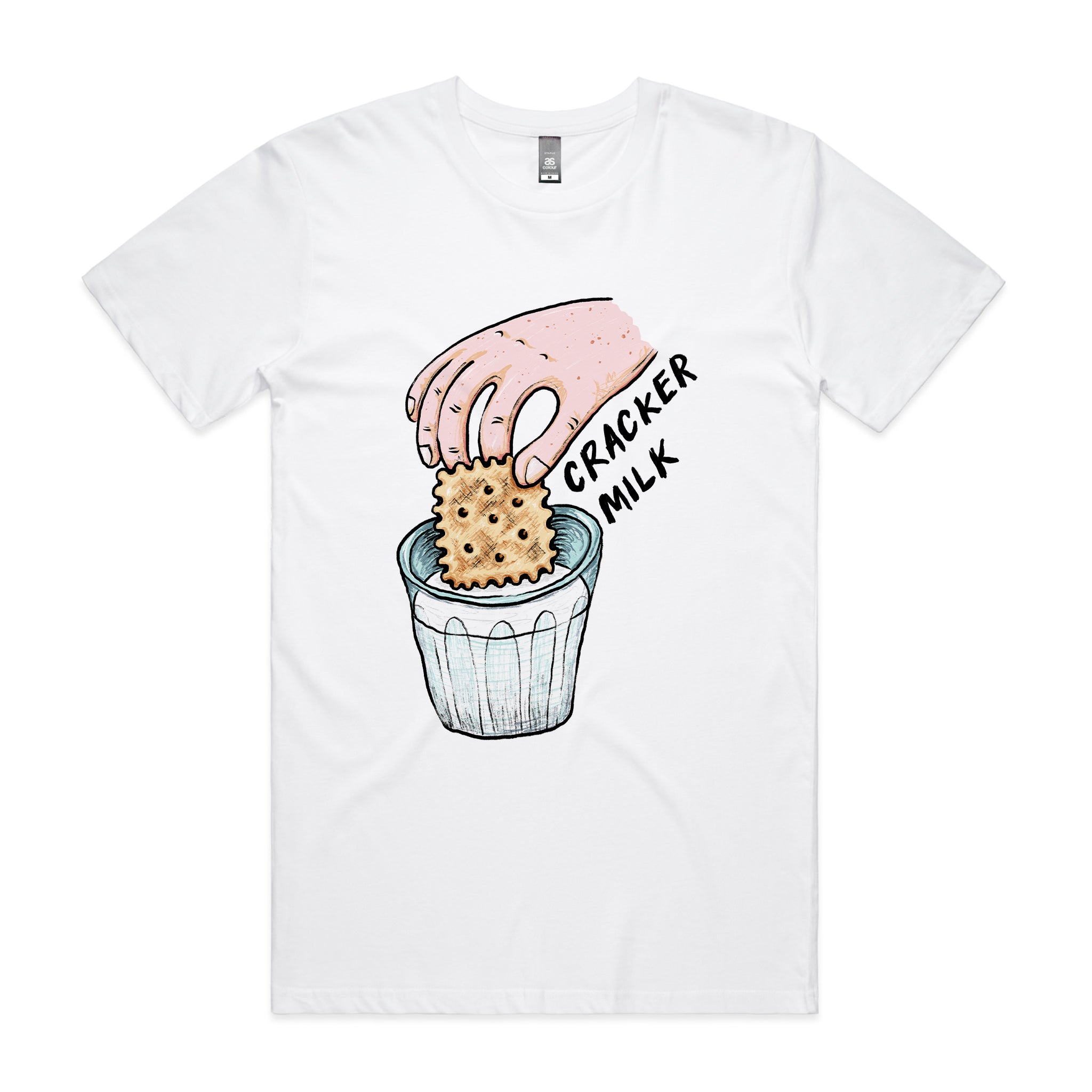 CrackerMilk Illustrated Logo Tee