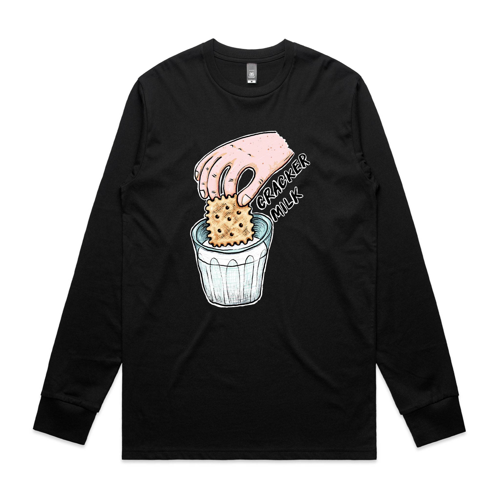 CrackerMilk Illustrated Logo Tee