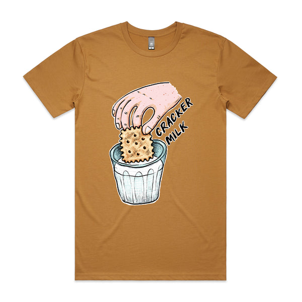 CrackerMilk Illustrated Logo Tee