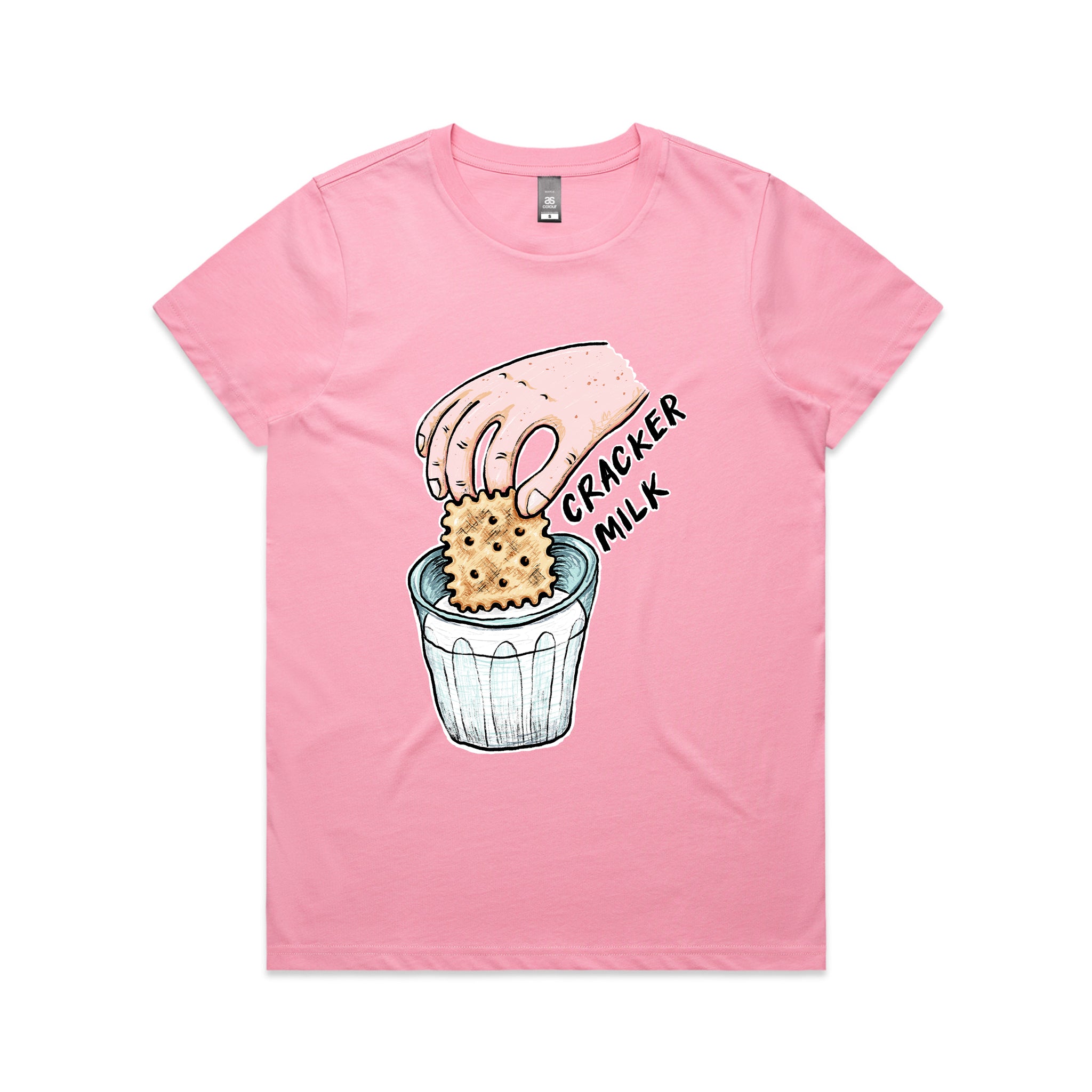 CrackerMilk Illustrated Logo Tee