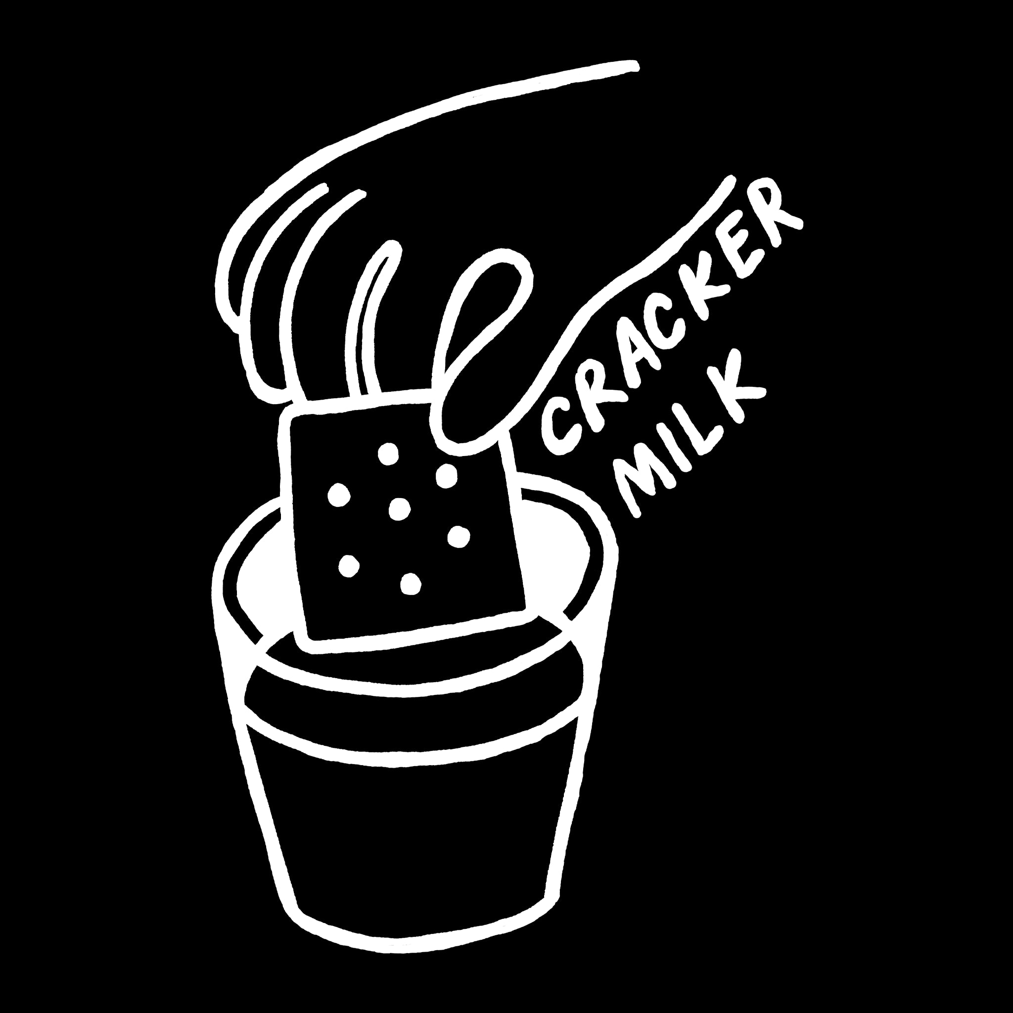 CrackerMilk Logo Hoodie