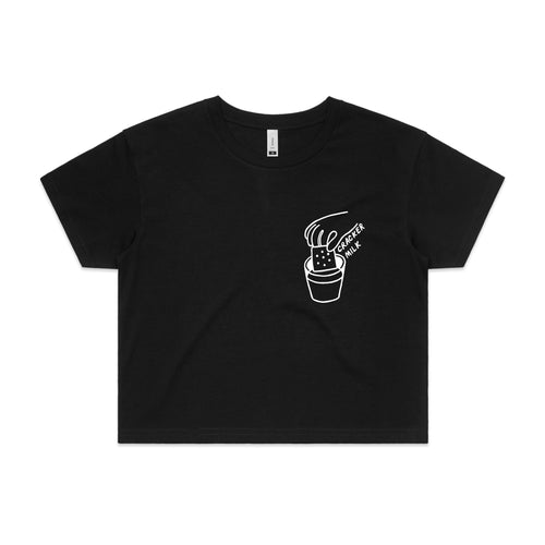 CrackerMilk Pocket Logo Tee by Lonely Kids Club. All clothing from our T-shirts to our shorts and hoodies are ethically made, and printed packed and shipped from Sydney.
