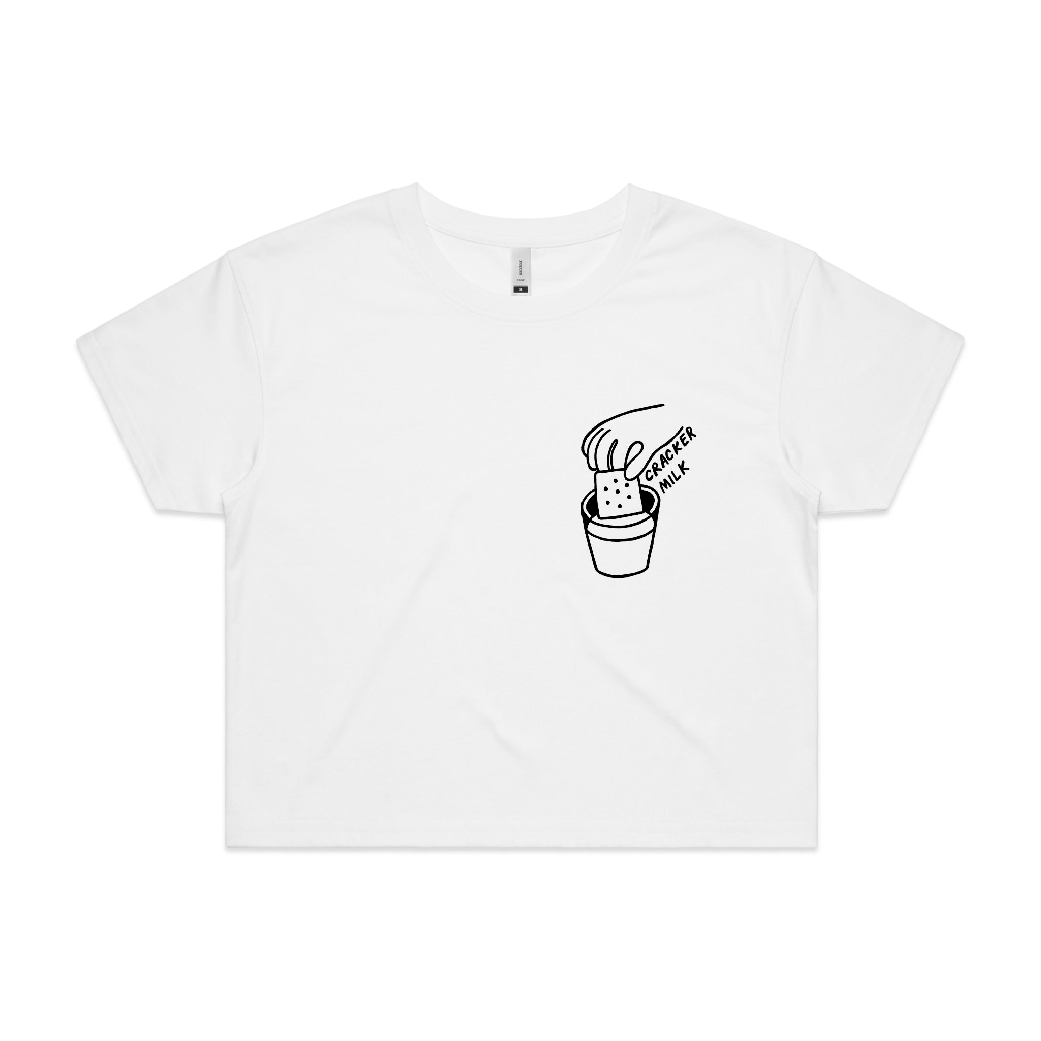 CrackerMilk Pocket Logo Tee