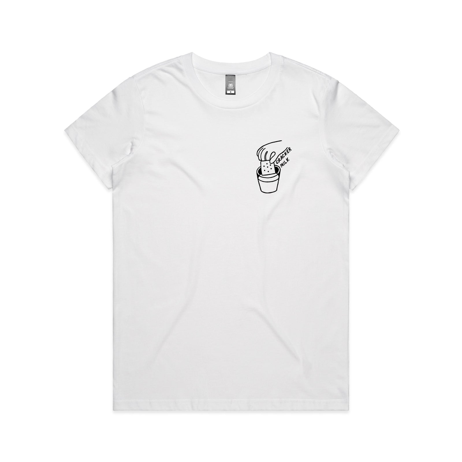 CrackerMilk Pocket Logo Tee