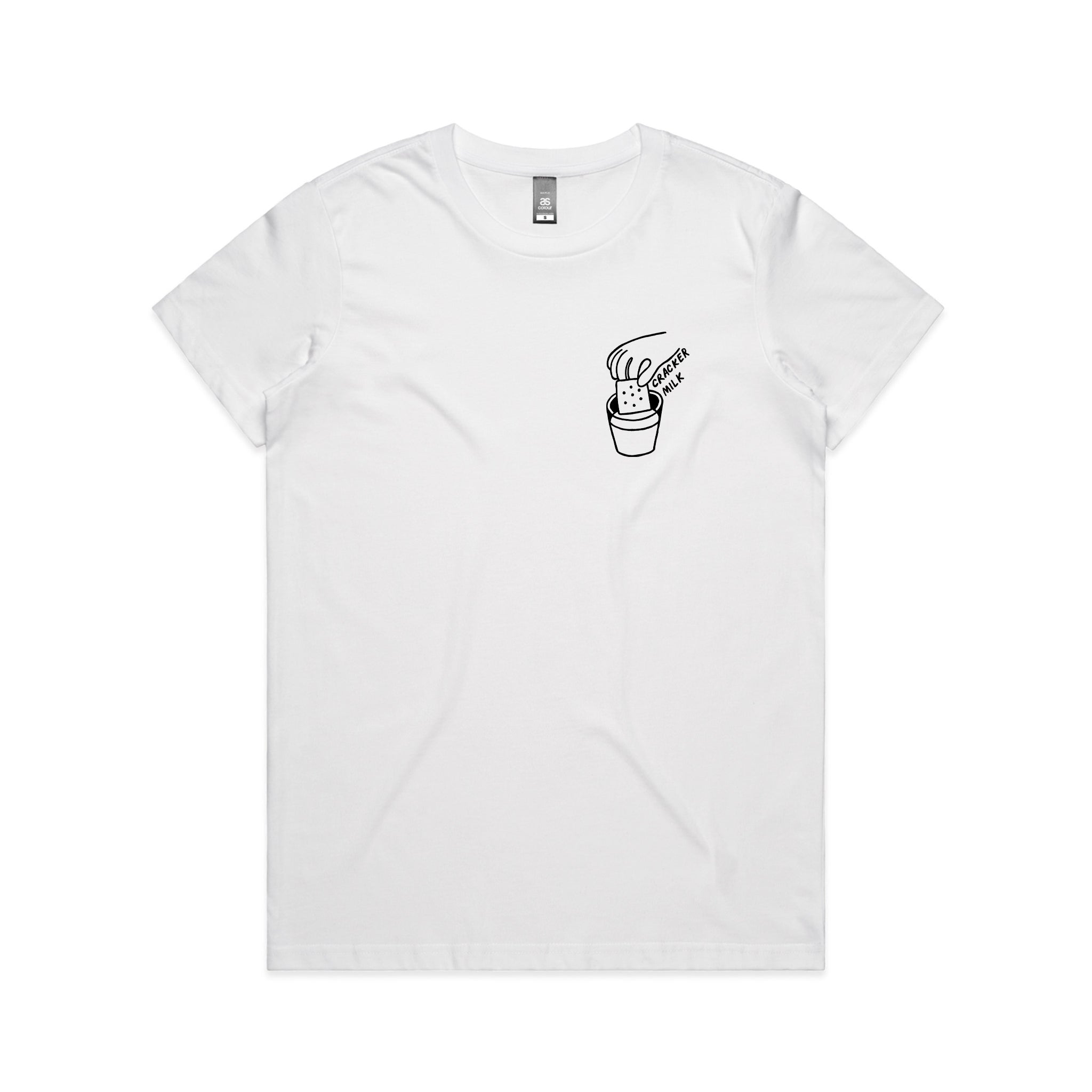 CrackerMilk Pocket Logo Tee