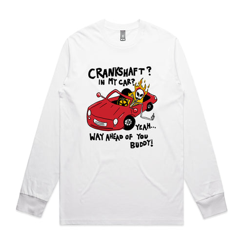 Crankshaft Tee by Lonely Kids Club. All clothing from our T-shirts to our shorts and hoodies are ethically made, and printed packed and shipped from Sydney.