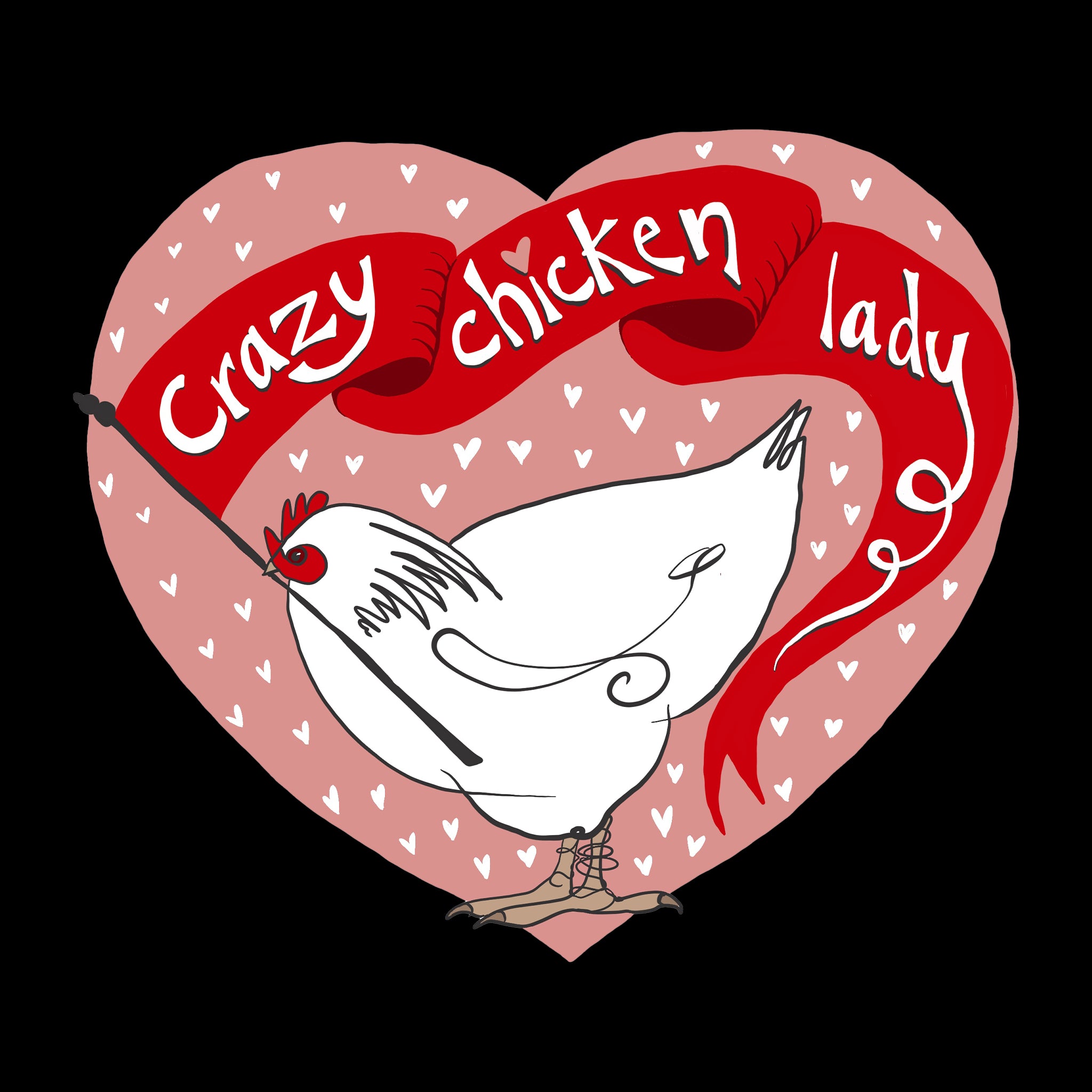 Crazy Chicken Lady Hoodie