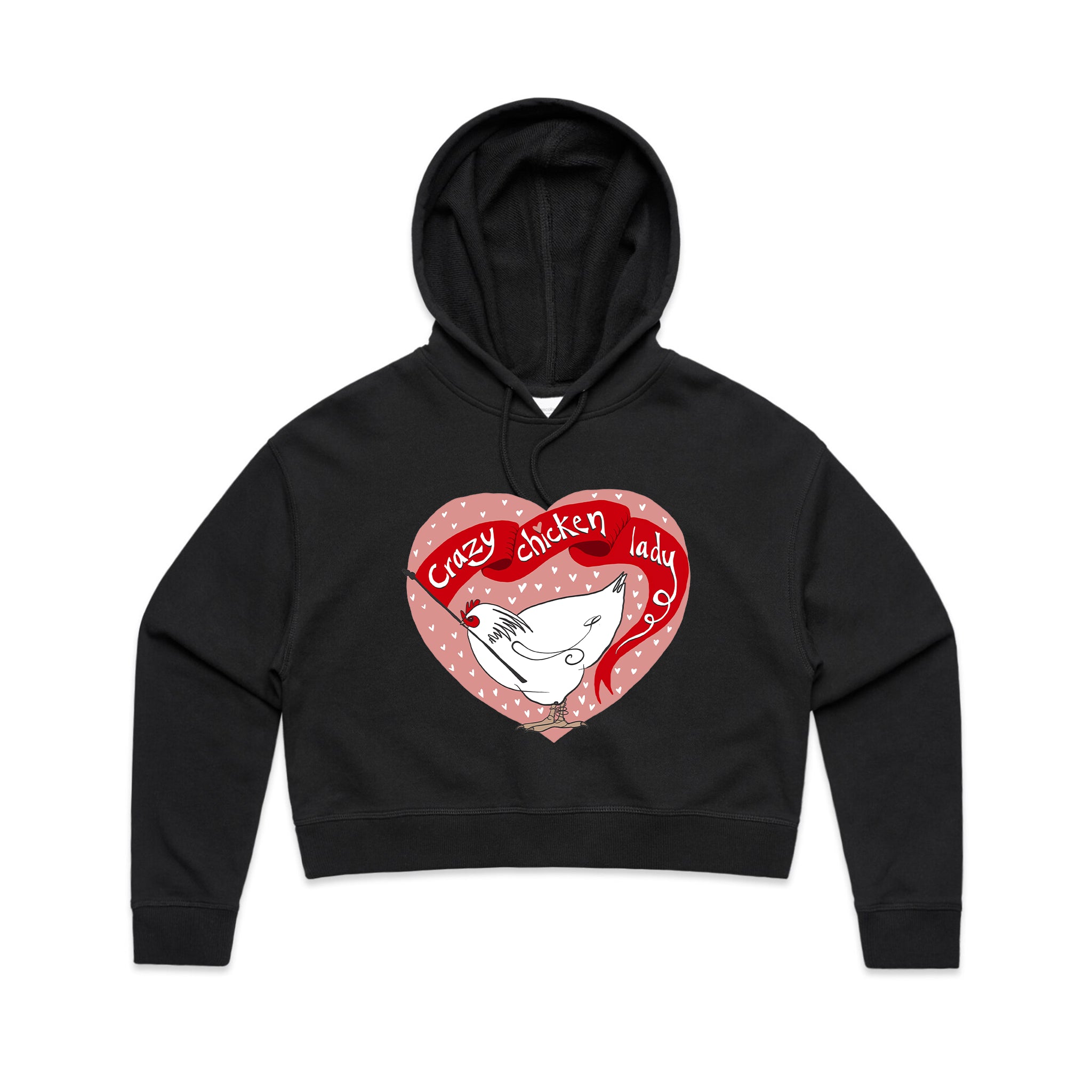 Crazy Chicken Lady Hoodie