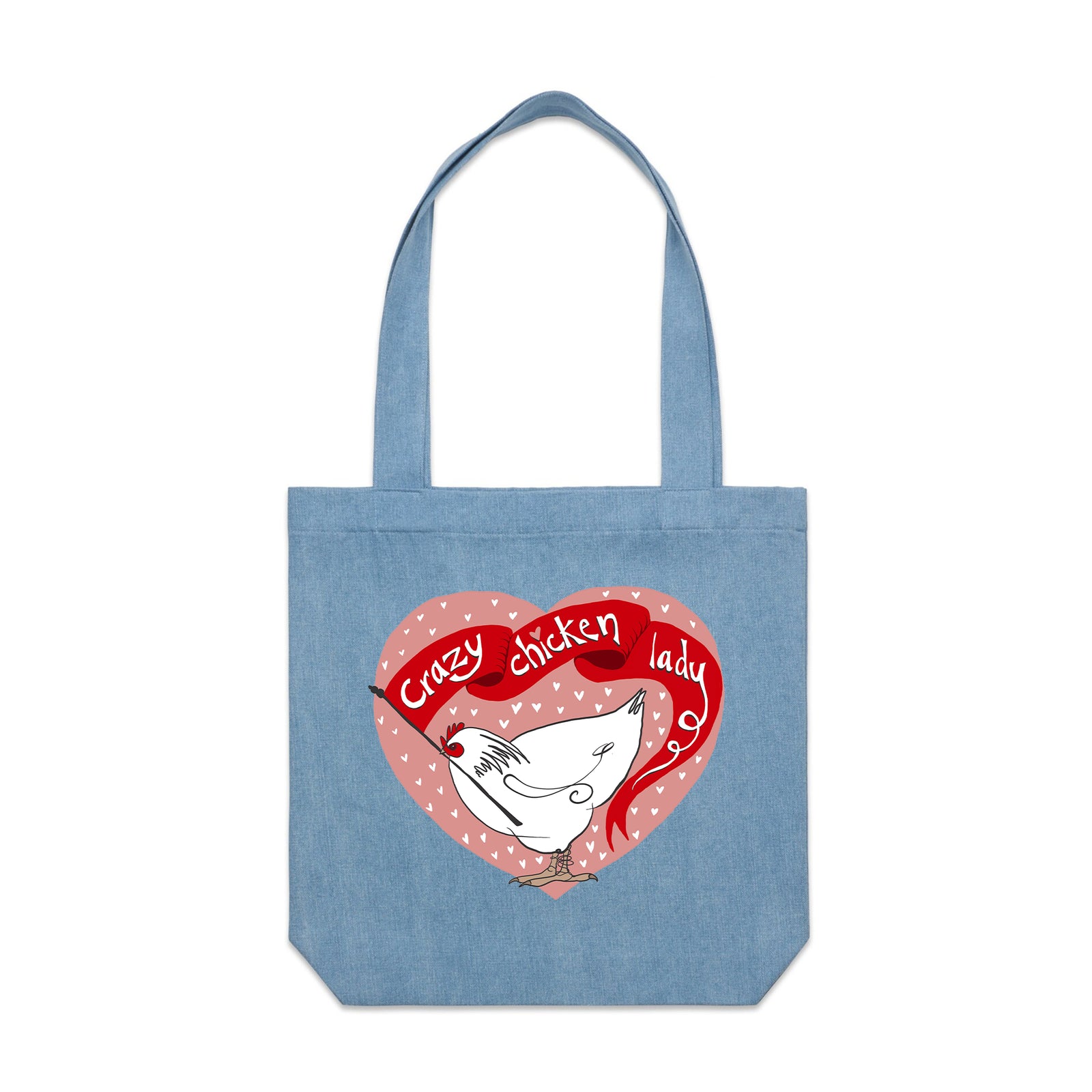 Crazy Chicken Lady Tote
