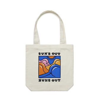 Suns Out Guns Out Tote