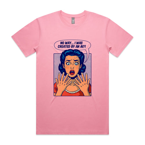 Created By An A.I. Tee by Lonely Kids Club. All clothing from our T-shirts to our shorts and hoodies are ethically made, and printed packed and shipped from Sydney.
