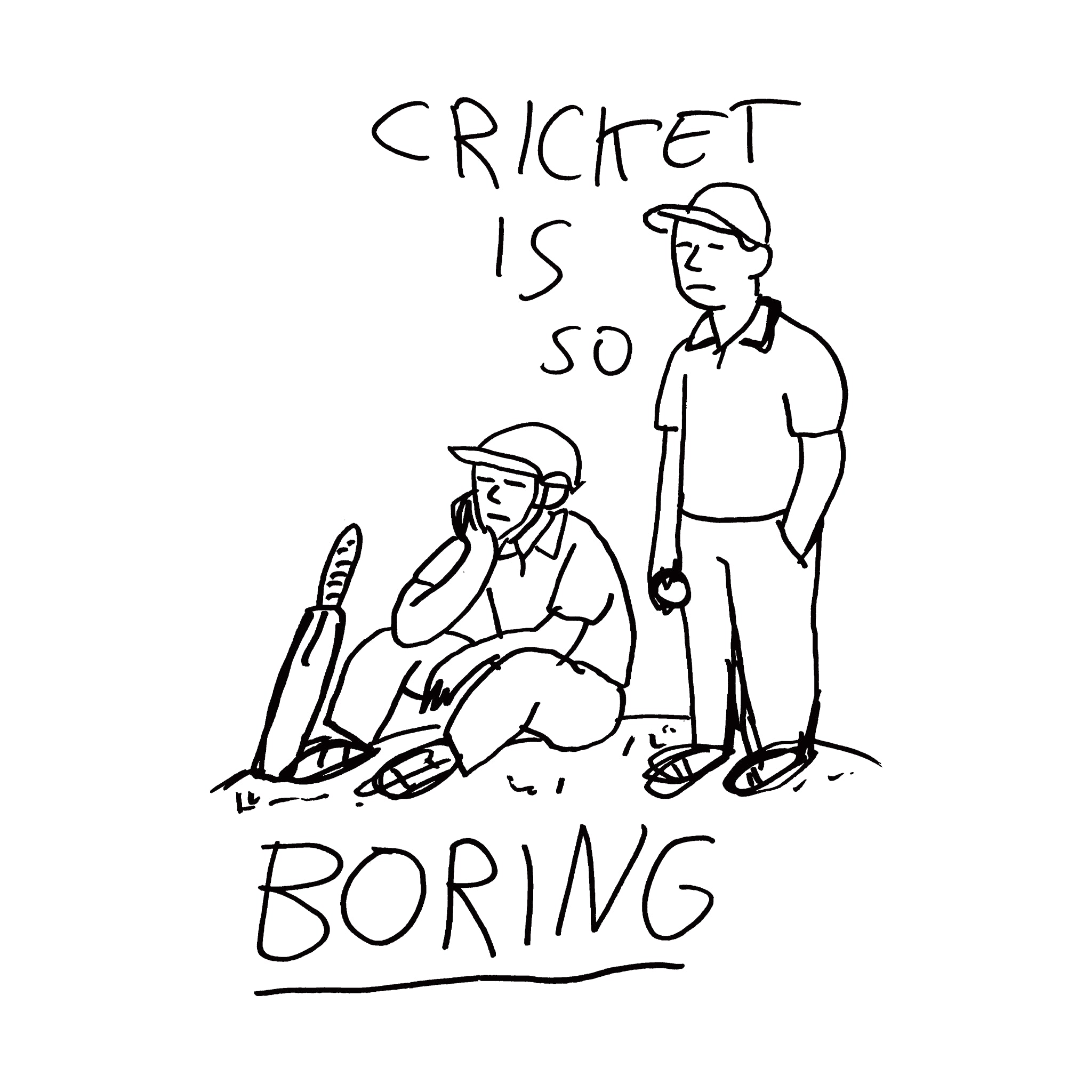 Cricket Is So Boring Tee
