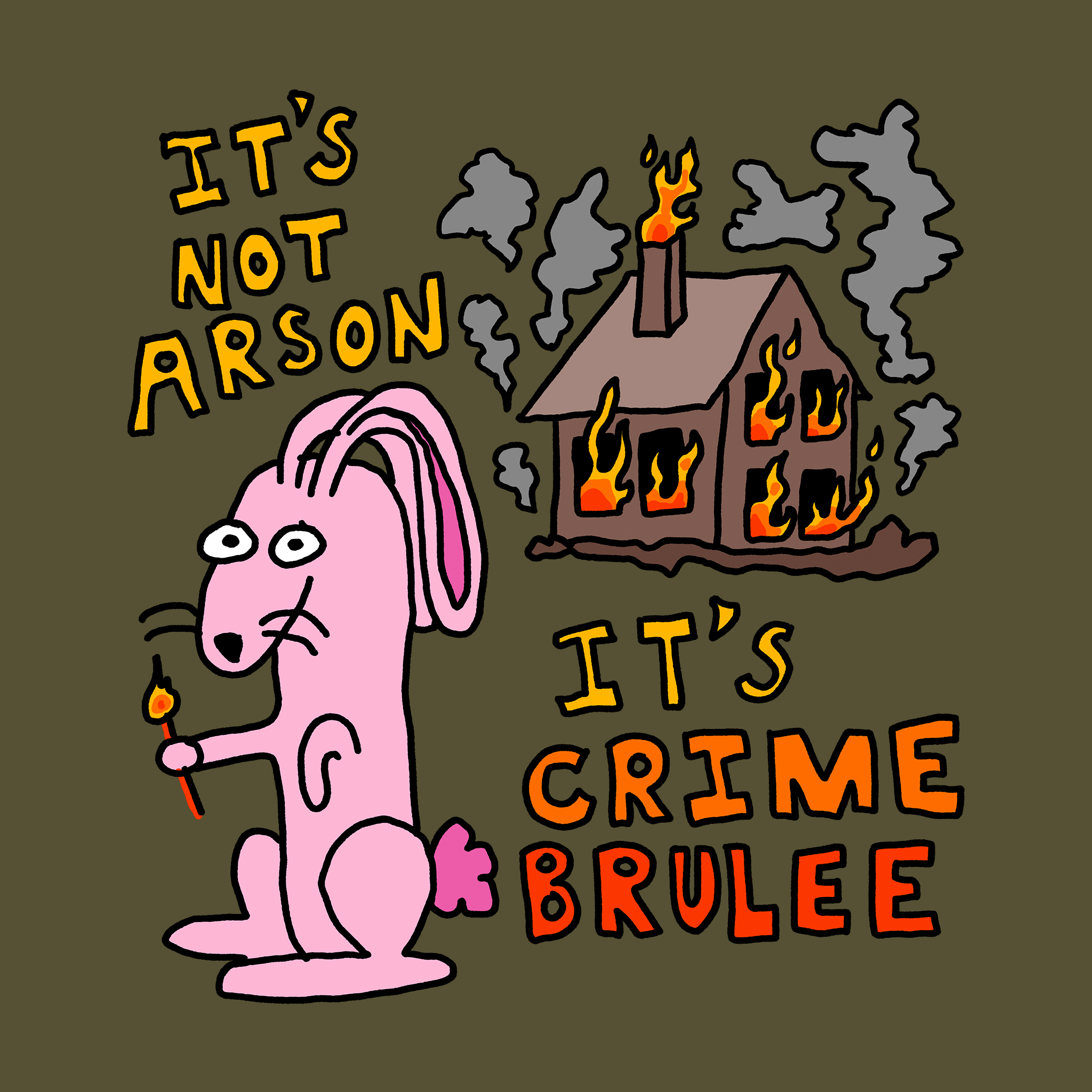 Crime Brulee Tee