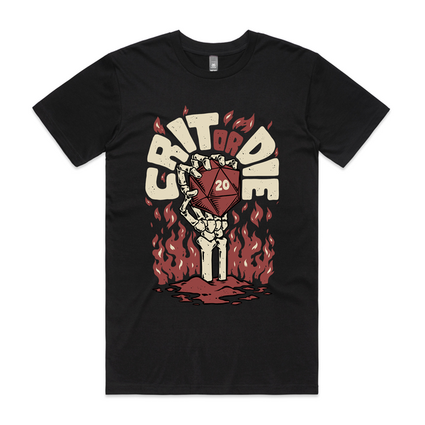 Crit Or Die Tee