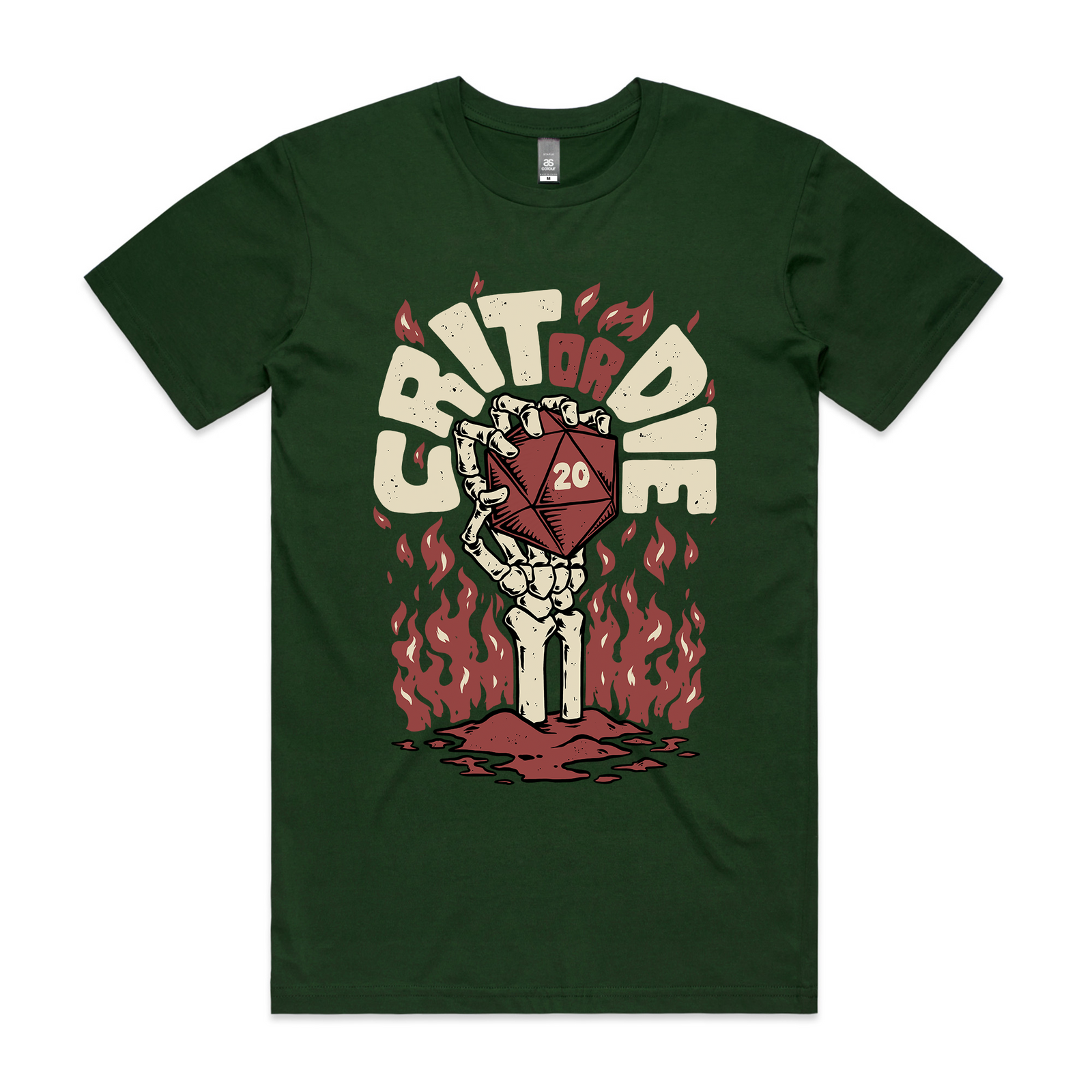 Crit Or Die Tee