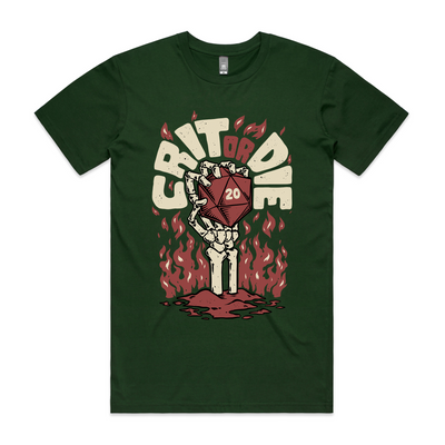 Crit Or Die Tee by Lonely Kids Club. All clothing from our T-shirts to our shorts and hoodies are ethically made, and printed packed and shipped from Sydney.
