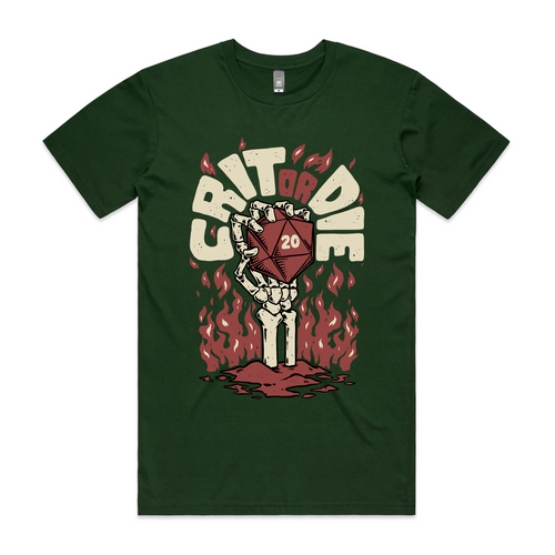 Crit Or Die Tee by Lonely Kids Club. All clothing from our T-shirts to our shorts and hoodies are ethically made, and printed packed and shipped from Sydney.
