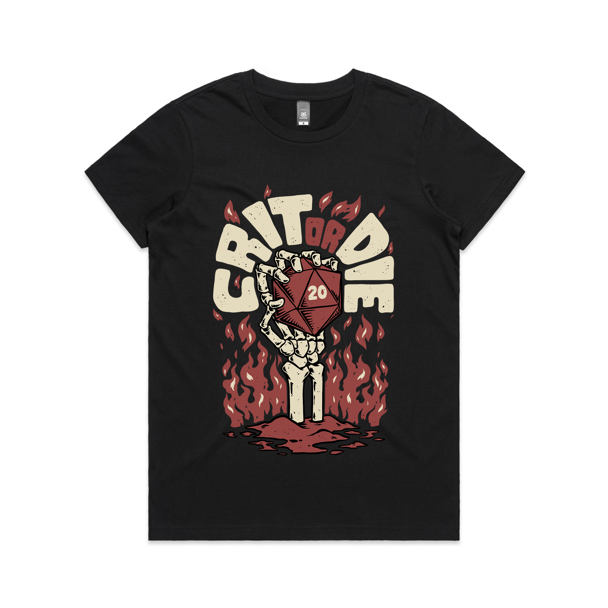 Crit Or Die Tee