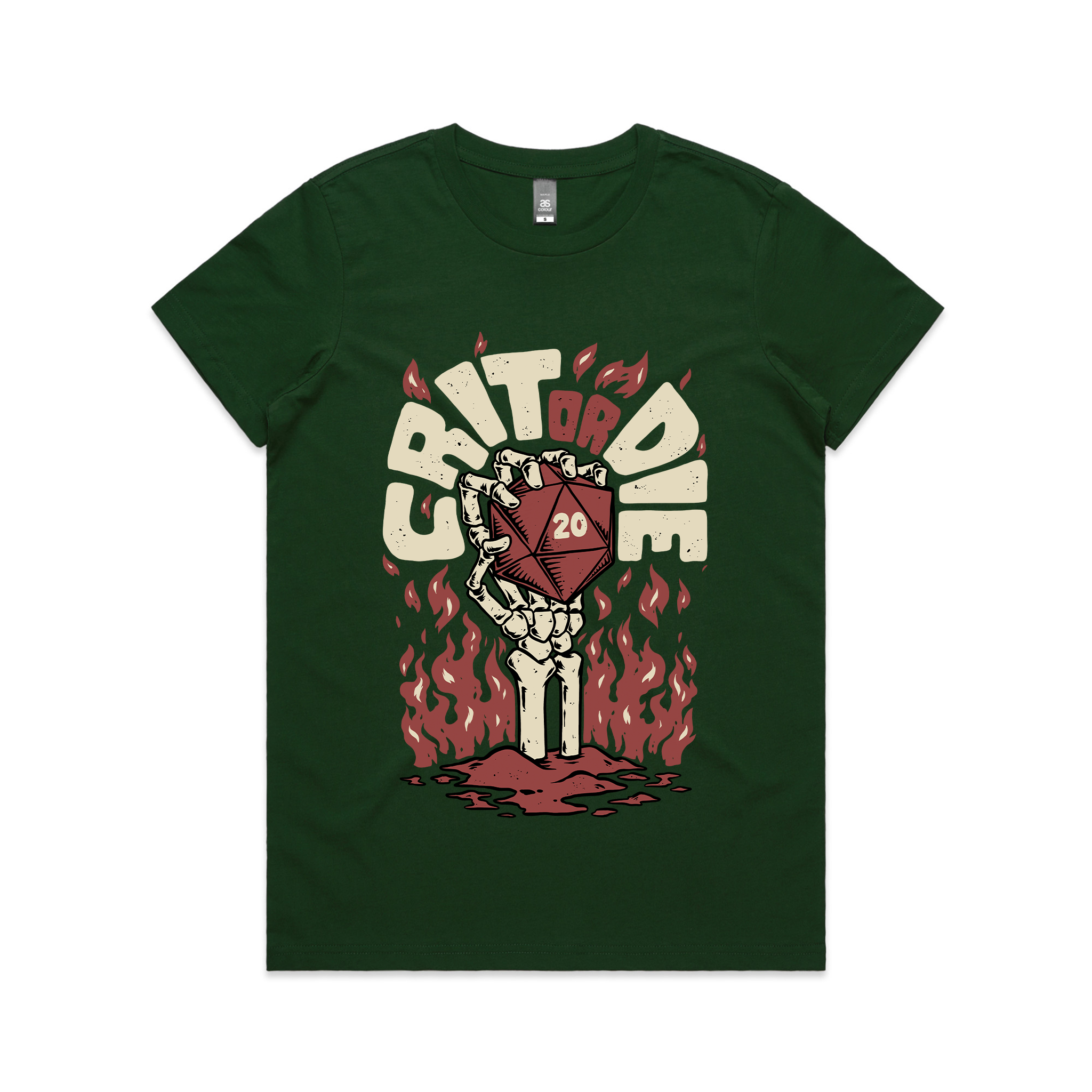 Crit Or Die Tee