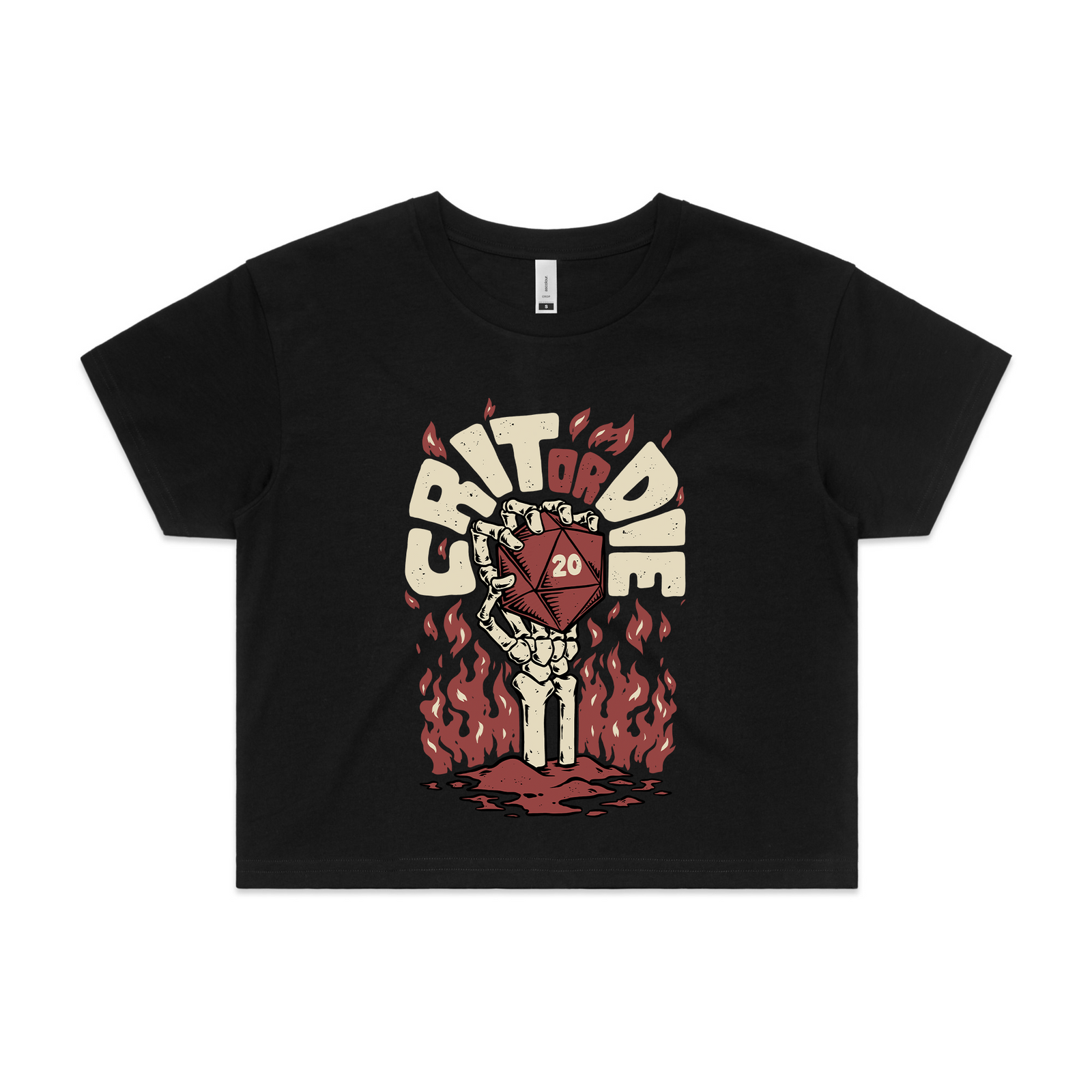 Crit Or Die Tee