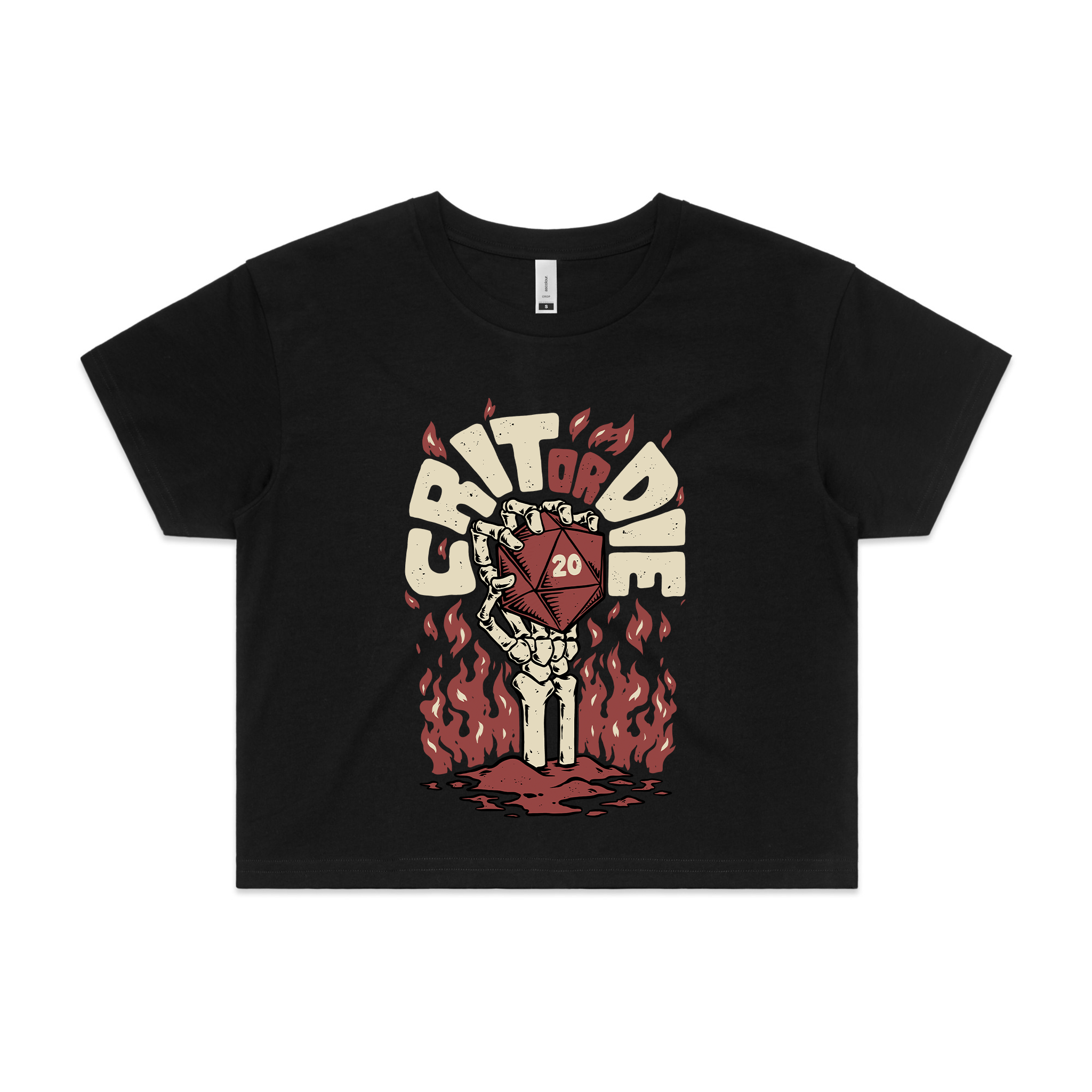 Crit Or Die Tee