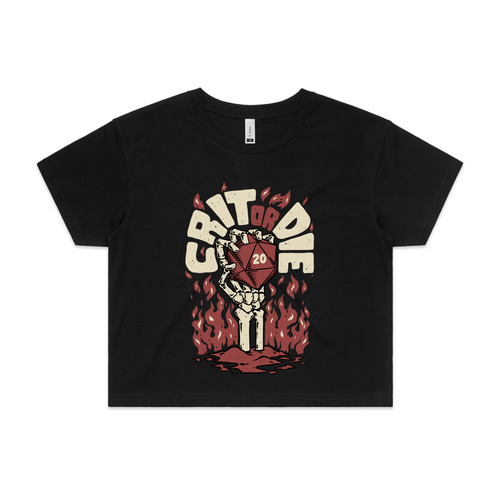 Crit Or Die Tee by Lonely Kids Club. All clothing from our T-shirts to our shorts and hoodies are ethically made, and printed packed and shipped from Sydney.