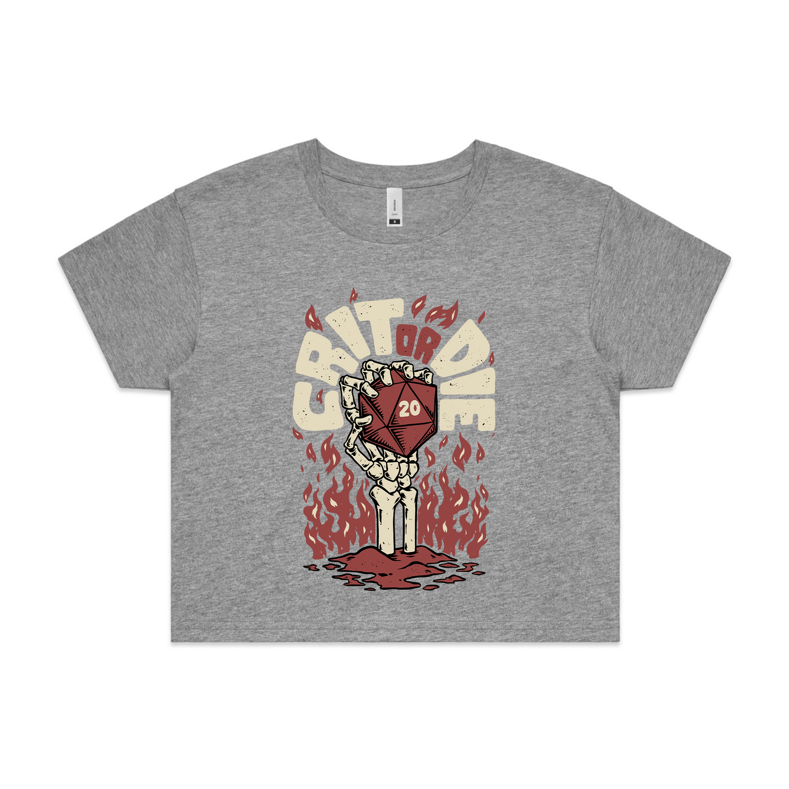 Crit Or Die Tee