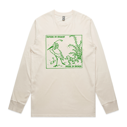 Croakin' Tee by Lonely Kids Club. All clothing from our T-shirts to our shorts and hoodies are ethically made, and printed packed and shipped from Sydney.