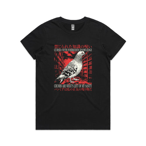 Crumbs Are What's Left Tee by Lonely Kids Club. All clothing from our T-shirts to our shorts and hoodies are ethically made, and printed packed and shipped from Sydney.