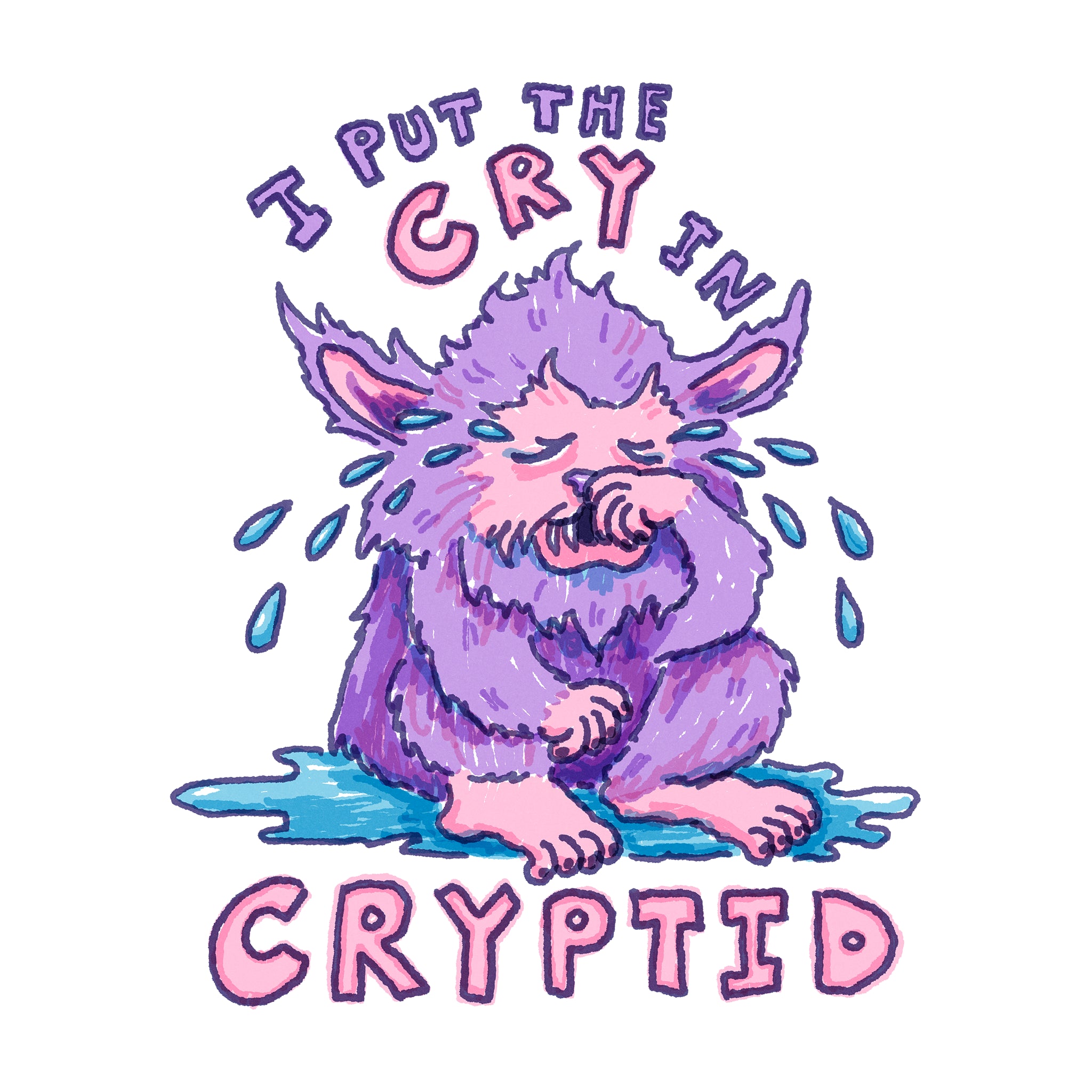 Cry In Cryptid Tee