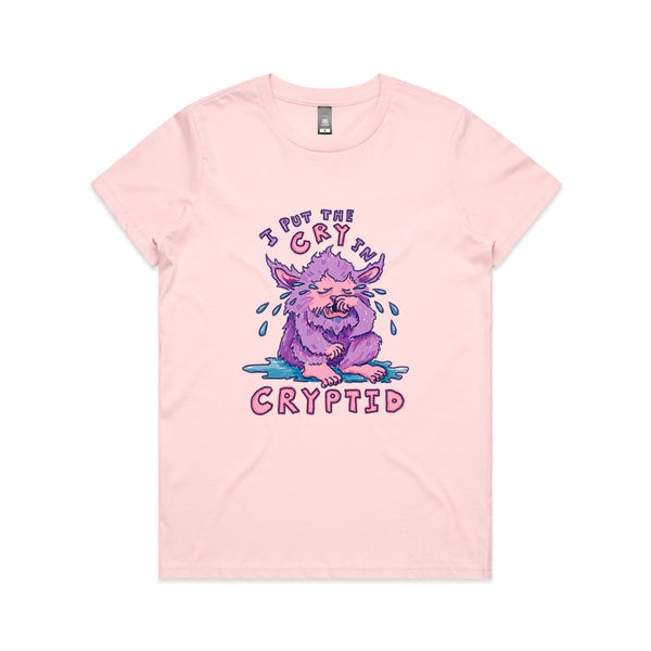 Cry In Cryptid Tee