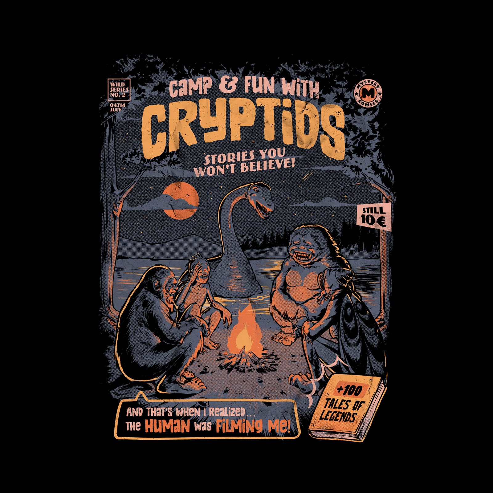 Cryptid Camp Tee