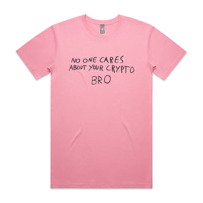 Crypto Tee by Lonely Kids Club. All clothing from our T-shirts to our shorts and hoodies are ethically made, and printed packed and shipped from Sydney.