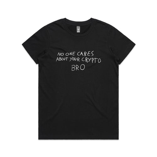Crypto Tee by Lonely Kids Club. All clothing from our T-shirts to our shorts and hoodies are ethically made, and printed packed and shipped from Sydney.