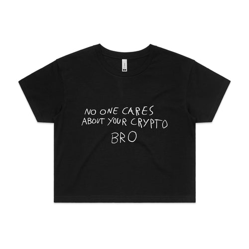 Crypto Tee by Lonely Kids Club. All clothing from our T-shirts to our shorts and hoodies are ethically made, and printed packed and shipped from Sydney.